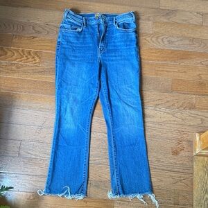 MOTHER Flare Jeans in Classic Blue